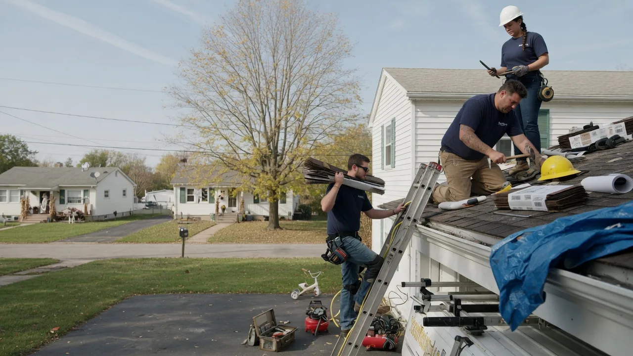 Local Roofing Contractors in Palmyra, MO near me